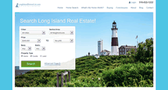 Desktop Screenshot of longislandhomeslist.com
